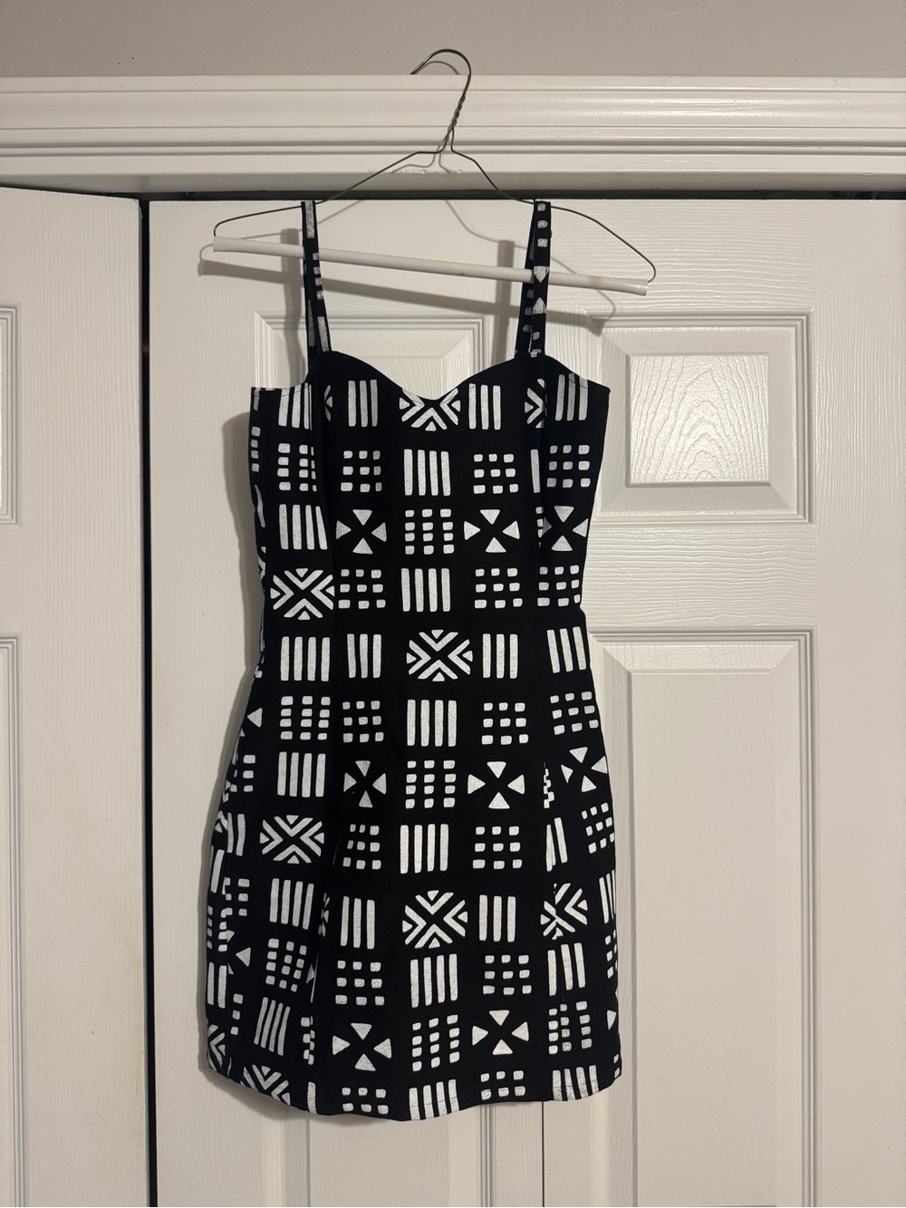 Geometric Mini Dress